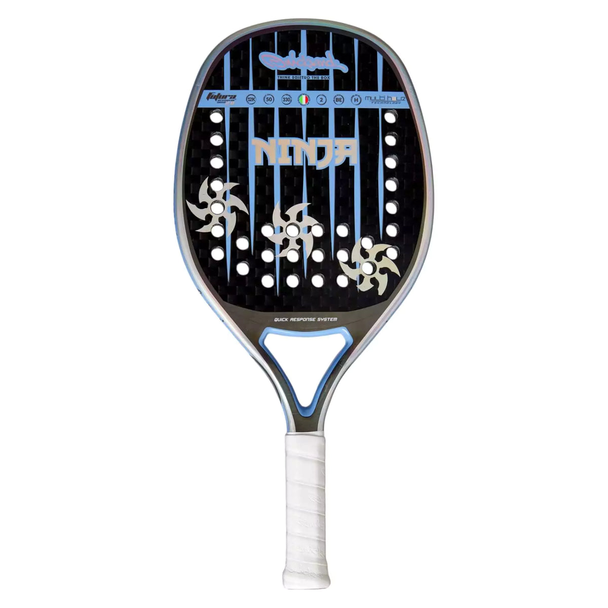 Quicksand NINJA 2025 Beach Tennis Racket with Glipper – iamBeachTennis