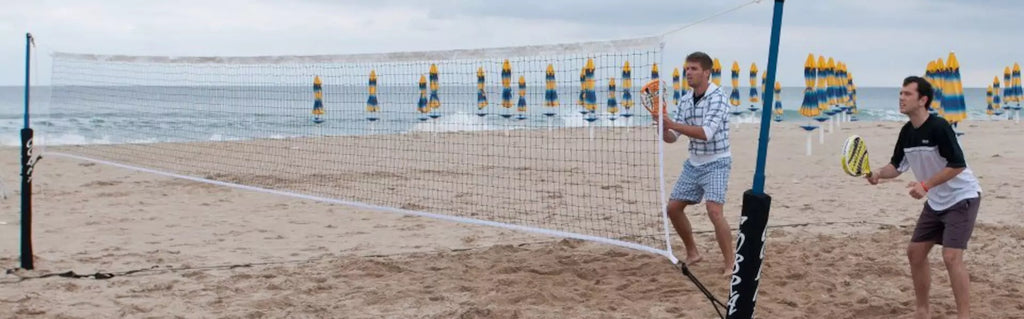 iamBeachTennis a divsion of iamRacketSports presents Cobra Volleyball Beach Tennis Nets.