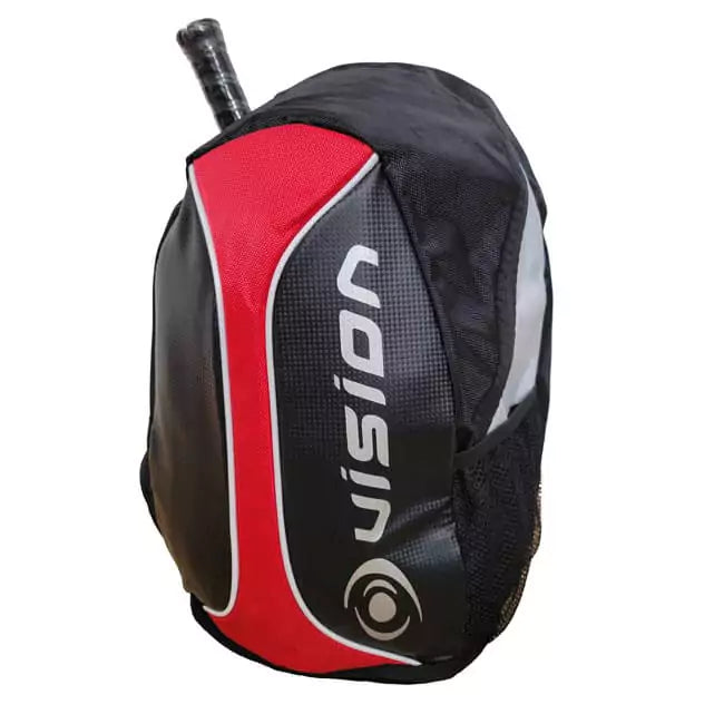 iamBeachTennis store - Vision Beach Tennis brand bag - model Vision Red Backpack Beach Tennis Bag with racket compartment