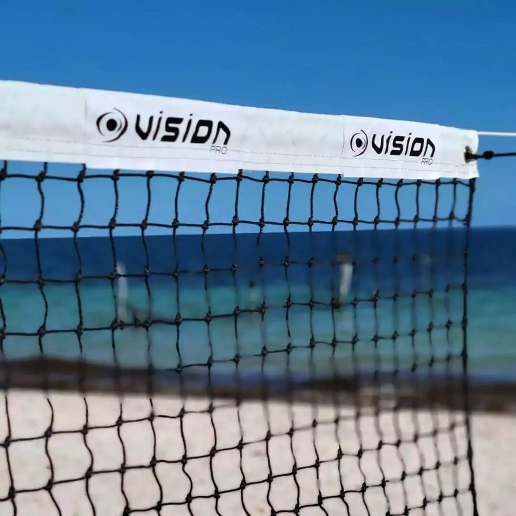 Shop Beach Tennis nets at iamBeachTennis a division of iamRacketSports.  Vision pro Net imported from italy.