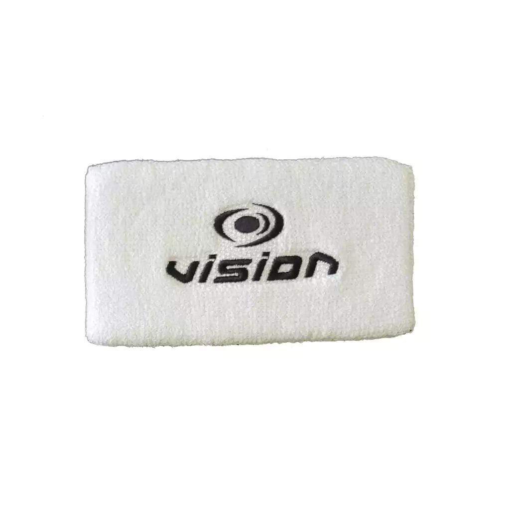 Shop Wristbands at iamBeachTennis - Vision Beach Tennis Brand Wristbands in White