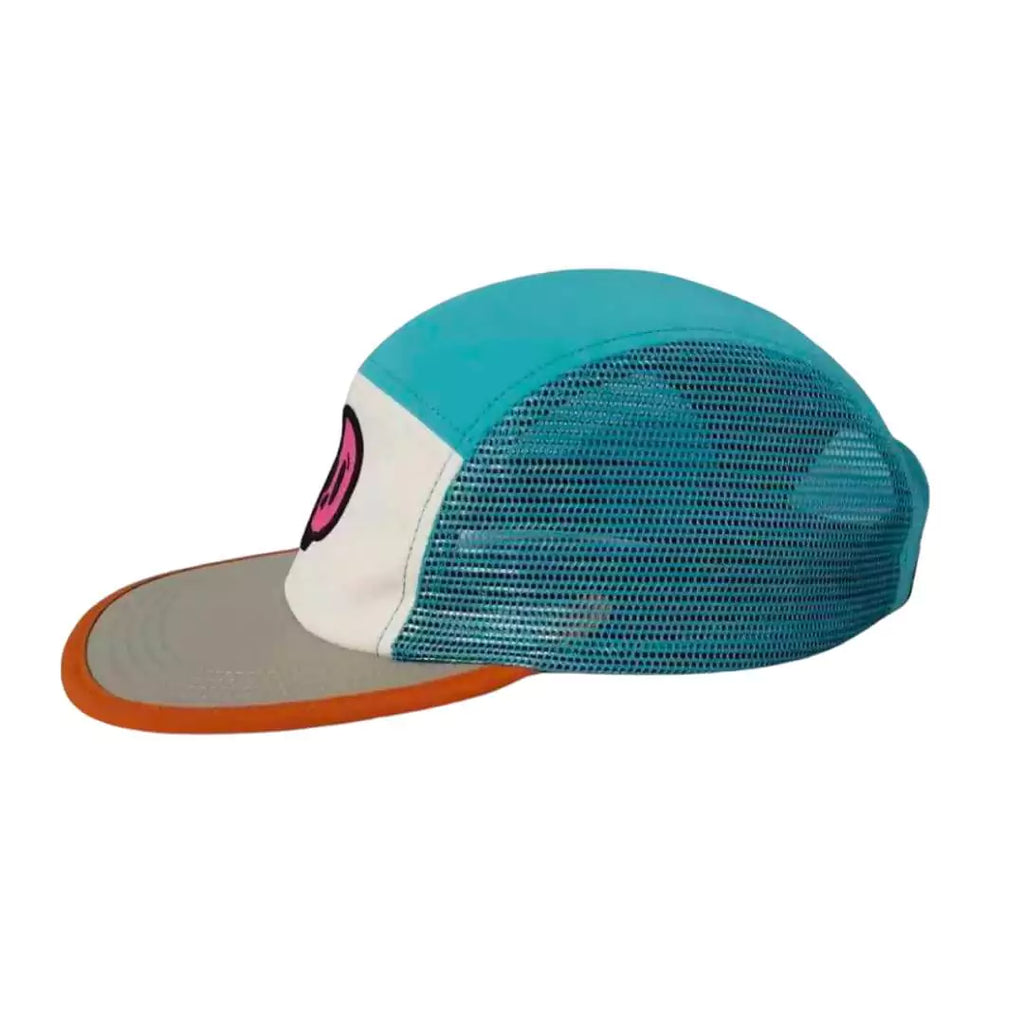 Side profile of  a Funky Skull ASH KETCHUM Hat, available at iamRacketSports.com.