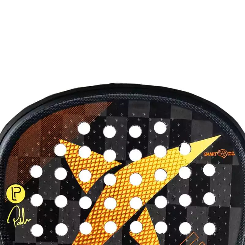 SPORT: PADEL. Shop DROP SHOT SPORTS at USA premier Racket and Paddle Sports store, "iamracketsports". Racket model is a Drop Shot CANYON PRO 1.0 Professional Padel Paddle Paddle/Racket for Professional and Advanced players. Top face view of the Racquet/Paleta.