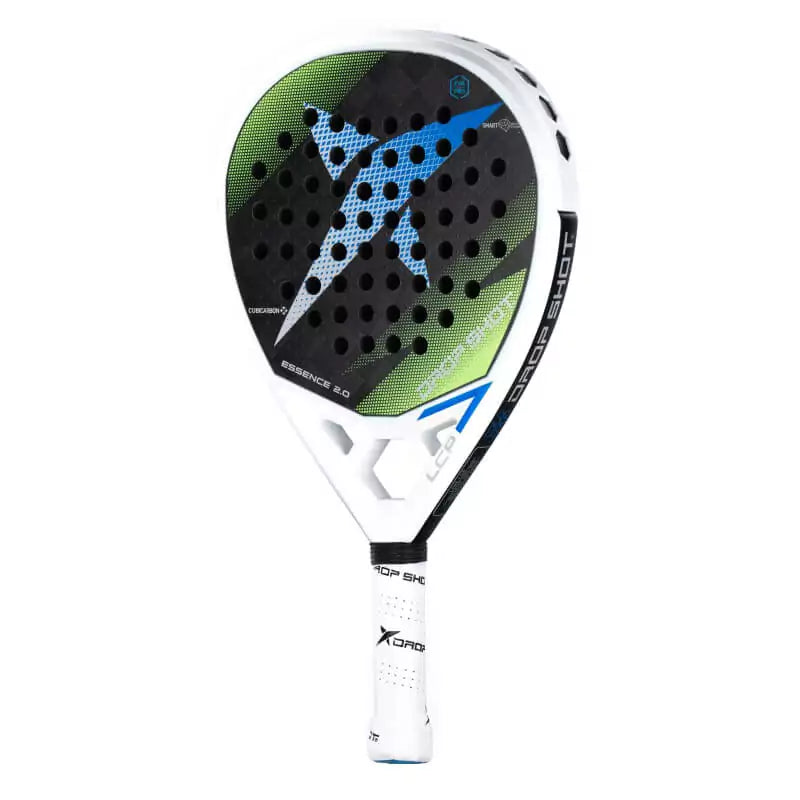 SPORT: PADEL. Shop DROP SHOT SPORTS at USA premier Racket and Paddle Sports store, "iamracketsports". Racket model is a Drop Shot 2023 ESSENCE 2.0 Professional Padel Paddle/Racket for Professional and Advanced players. Racquet/Paleta is in vertical right side orientation.