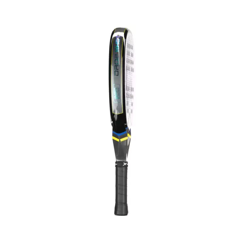 SPORT: PADEL. Shop DROP SHOT SPORTS at USA premier Racket and Paddle Sports store, "iamracketsports". Racket model is a Drop Shot HARBOUR Professional Padel Paddle/Racket for Professional and Advanced players. Racquet/Paleta is in edge orientation.