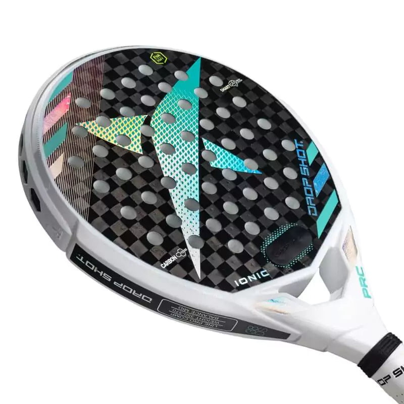  SPORT: PADEL. Shop DROP SHOT SPORTS at USA premier Racket and Paddle Sports store, "iamracketsports". Racket model is a Drop Shot IONIC Professional Padel Paddle/Racket for Intermediate and Advanced players. Face view of the Racquet/Paleta.