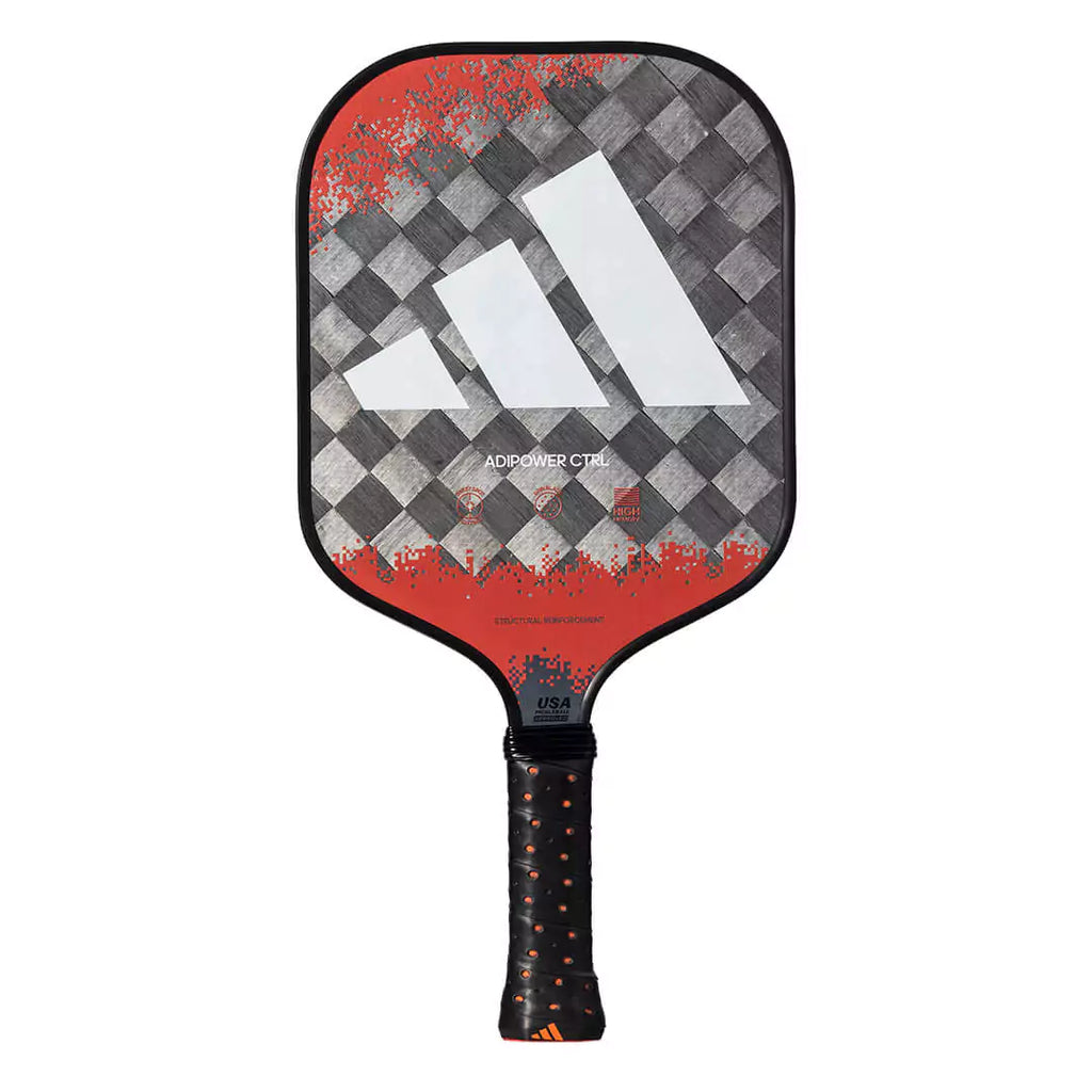 SPORT: PICKLEBALL. Shop Adidas Pickleball at USA premier Racket and Paddle Sports store, "iamracketsports". Racket model is a 2023 Adidas ADIPOWER CTRL 3.2 Pickleball Paddle/racket for professionals and advanced players. Racquet/Paleta is in vertical orientation.