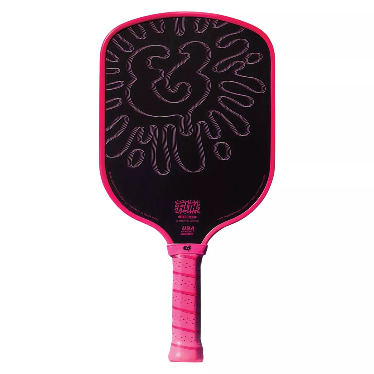 Bread & Butter THE FILTH 16mm Pink Standard Pickleball Paddle ...