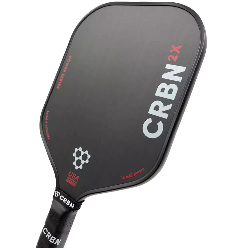 SPORT: PICKLEBALL. Shop Selkirk Sports Pickleball at iamRacketSports, Miami, Florida, USA. Racket model is a 2023 CRBN Pickleball CRBN 2X POWER SERIES SQUARE Paddle/racket for beginner to advanced/professional. Racquet/Paleta is in side vertical orientation. 