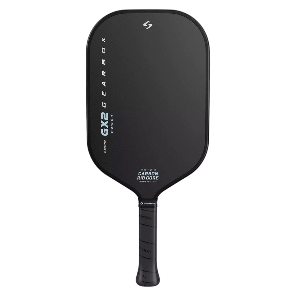 A GearBox GX2 POWER ELONGATED Pickleball Paddle, available from IamRacketsports.com, online and in-store, Miami USA.