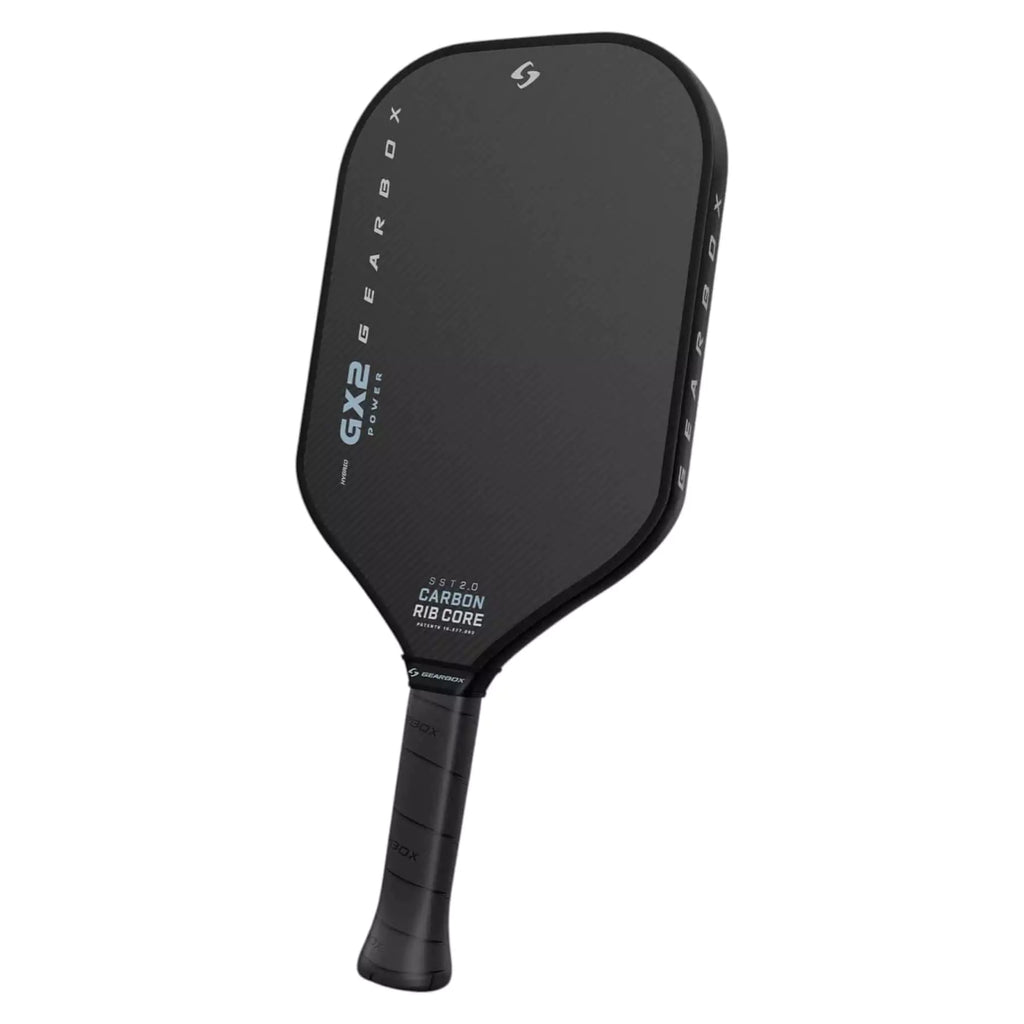 A GearBox GX2 POWER HYBRID Pickleball Paddle, available from IamRacketsports.com, online and in-store, Miami USA.