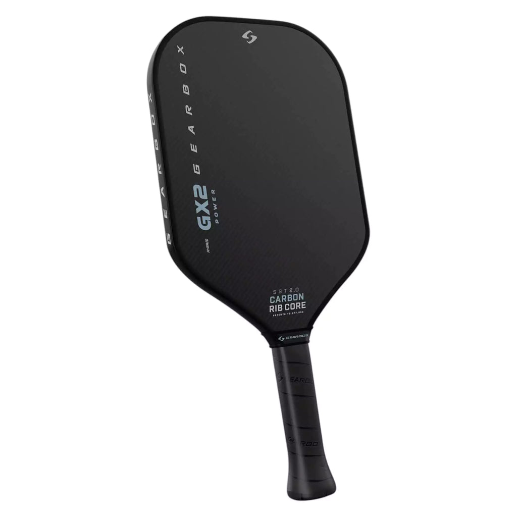 A GearBox GX2 POWER HYBRID Pickleball Paddle, available from IamRacketsports.com, online and in-store, Miami USA.