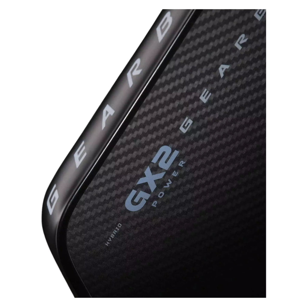 A GearBox GX2 POWER HYBRID Pickleball Paddle, available from IamRacketsports.com, online and in-store, Miami USA.