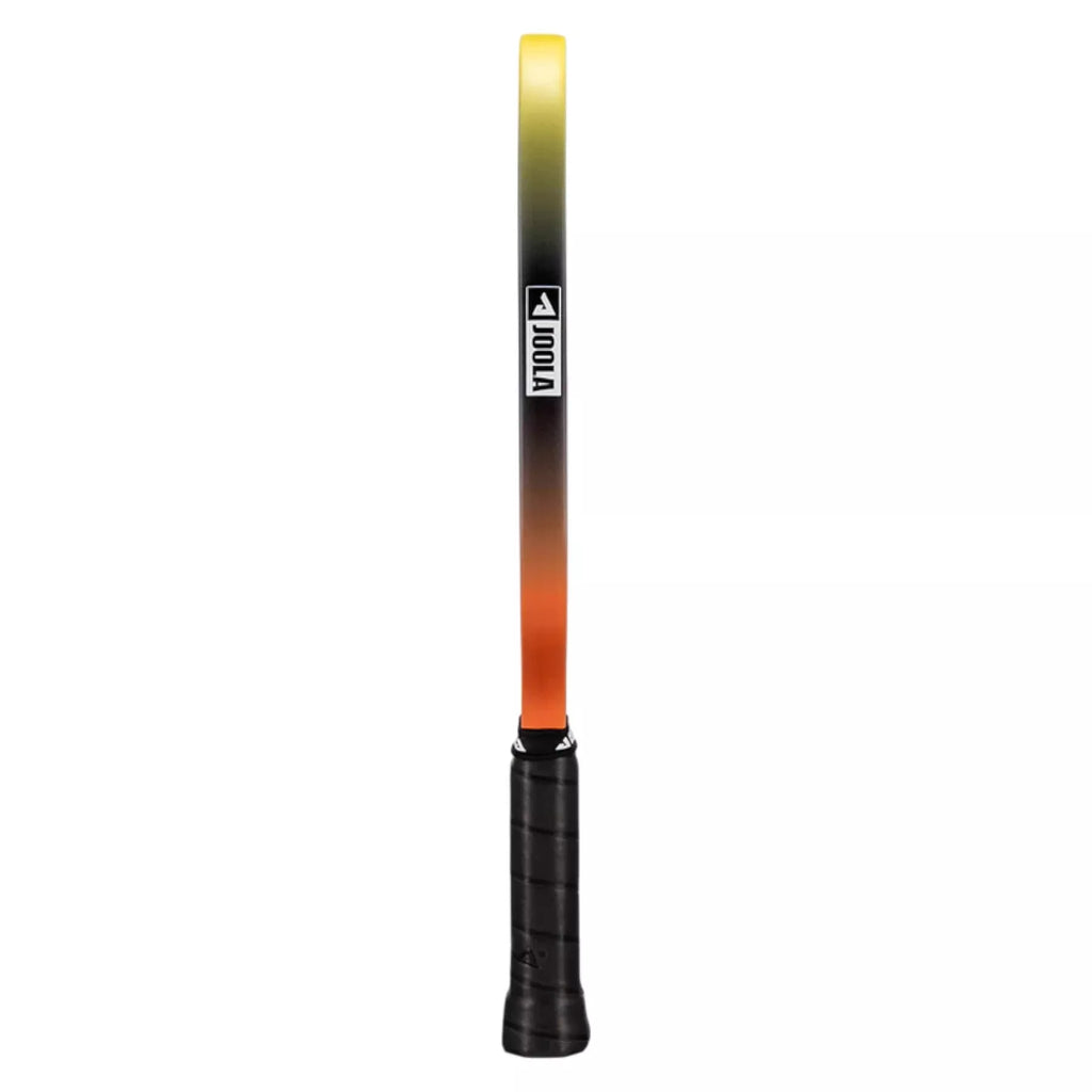 Side profile of a JOOLA 2025 Anna Bright Scorpeus 3S Dual 14mm Pickleball Paddle, 
available from Iam-pickleball.com, online and in-store, Miami USA, worldwide shipping.