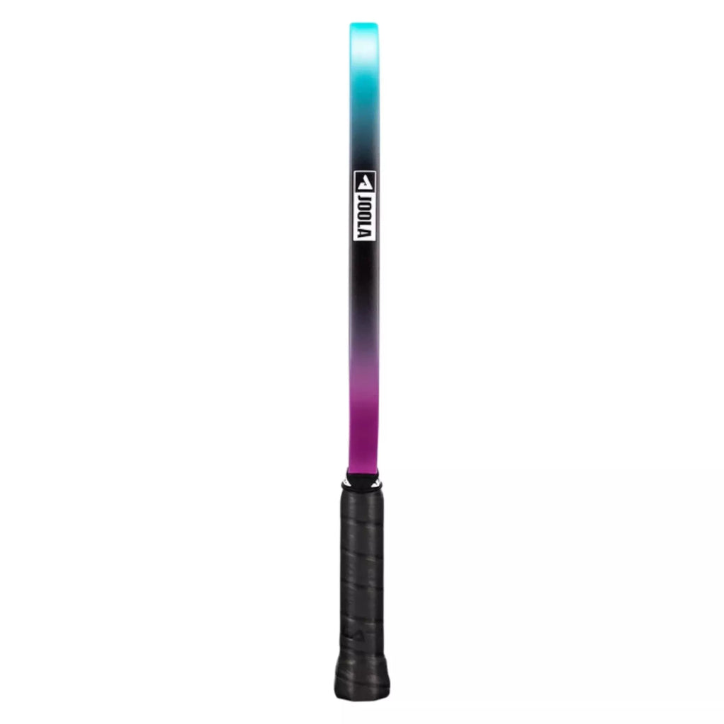 Side profile of a JOOLA 2025 Ben Jones Perseus 3S Dual 16mm Pickleball Paddle, 
available from IamRacketsports.com, online and in-store, Miami USA, worldwide shipping.