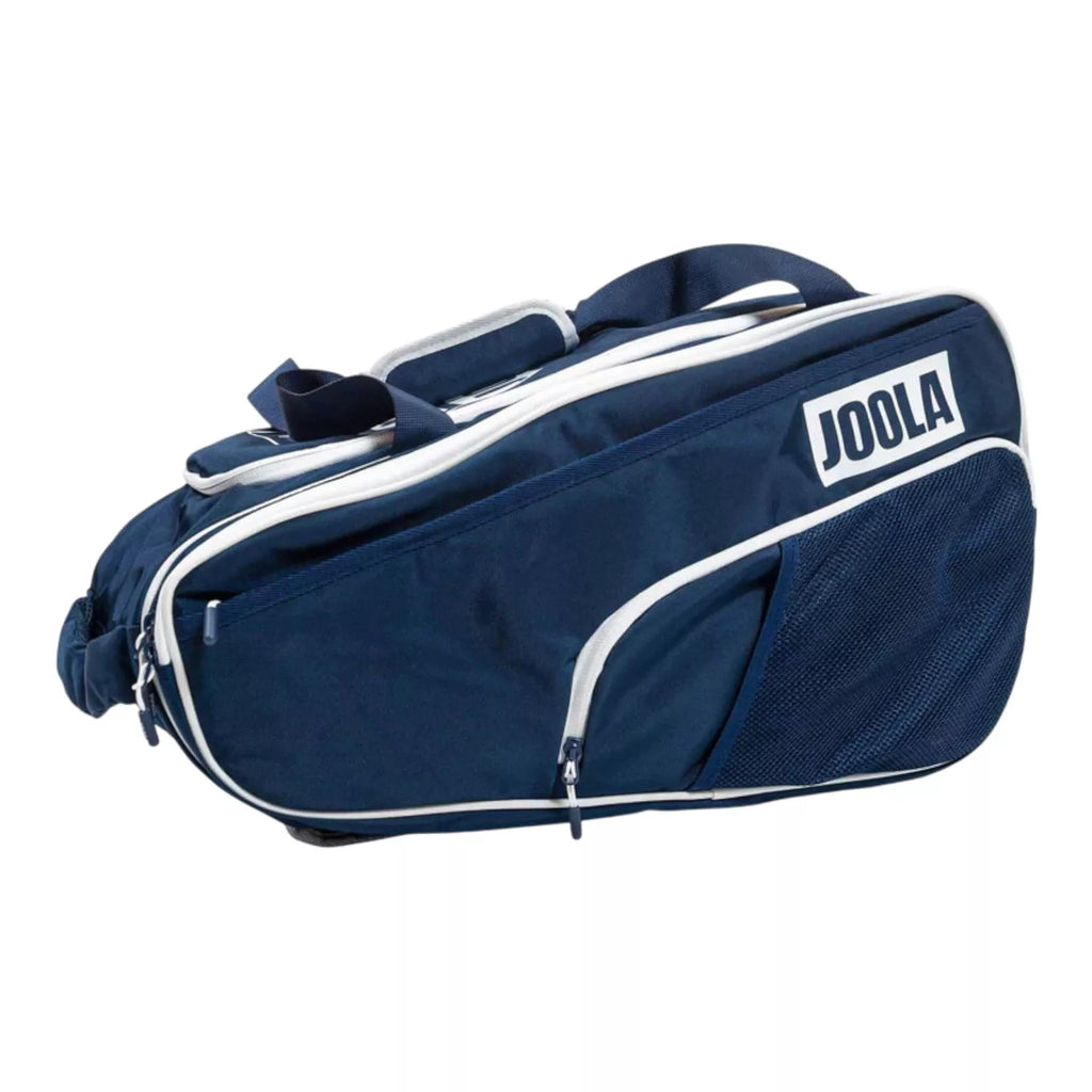 A  navy Joola Tour Elite Pickleball Bag , 
available from Iam-pickleball.com, online and in-store, Miami USA, worldwide shipping.
