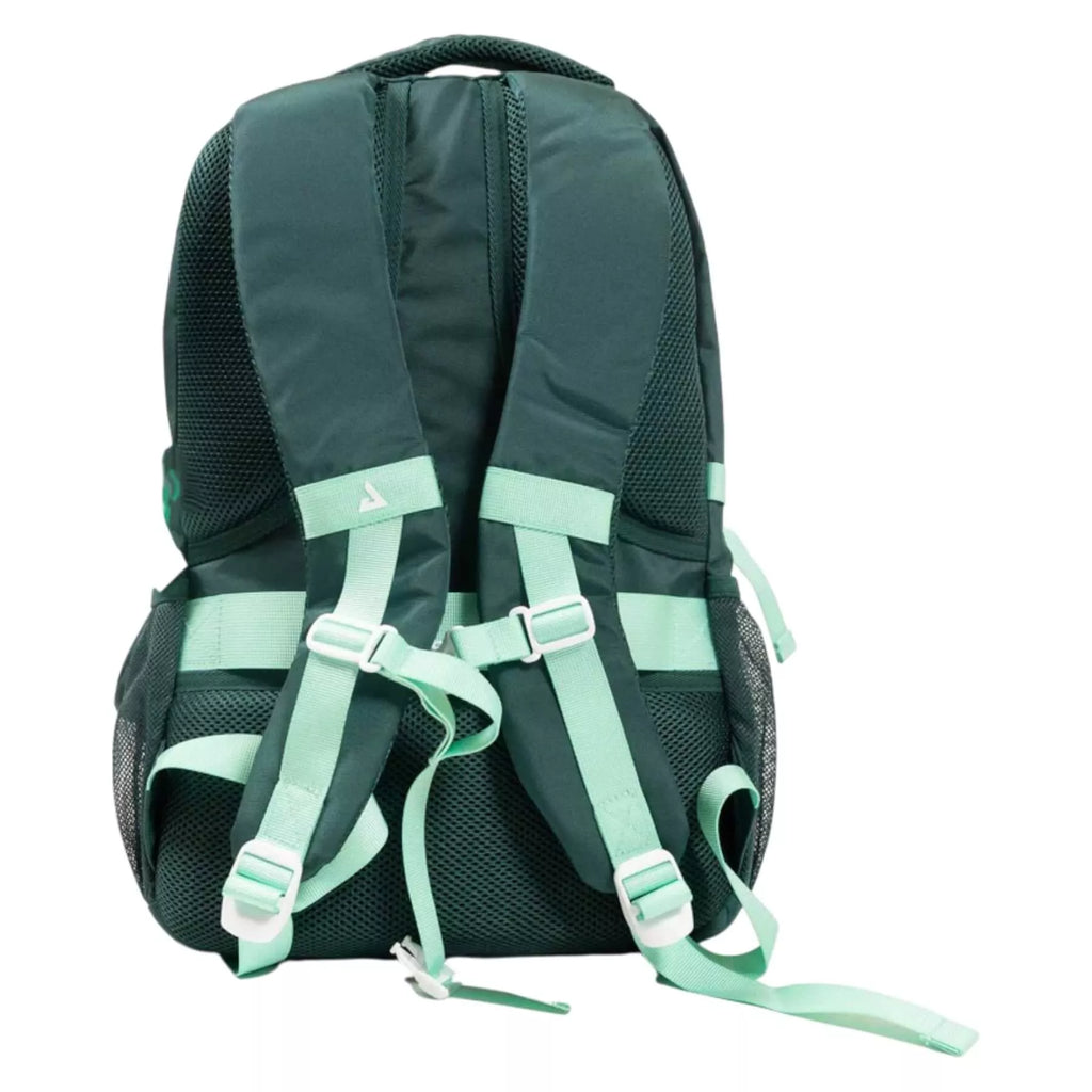 Back of a Joola Utility Backpack, 
available from Iam-pickleball.com, online and in-store, Miami USA, worldwide shipping.