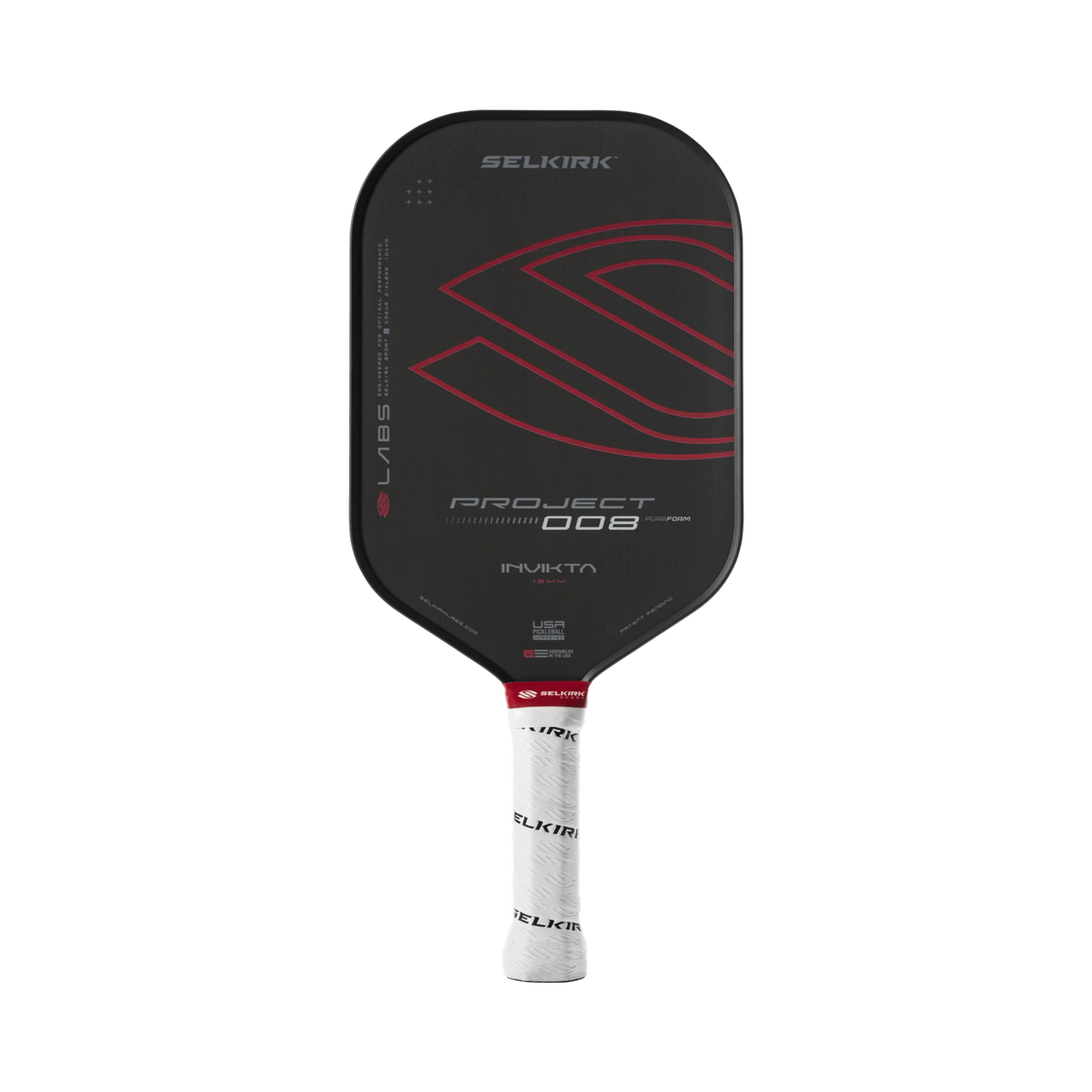 Invicta Racket Selkirk LABS Project 008 Invikta 13mm Pickleball Paddle – iamBeachTennis
