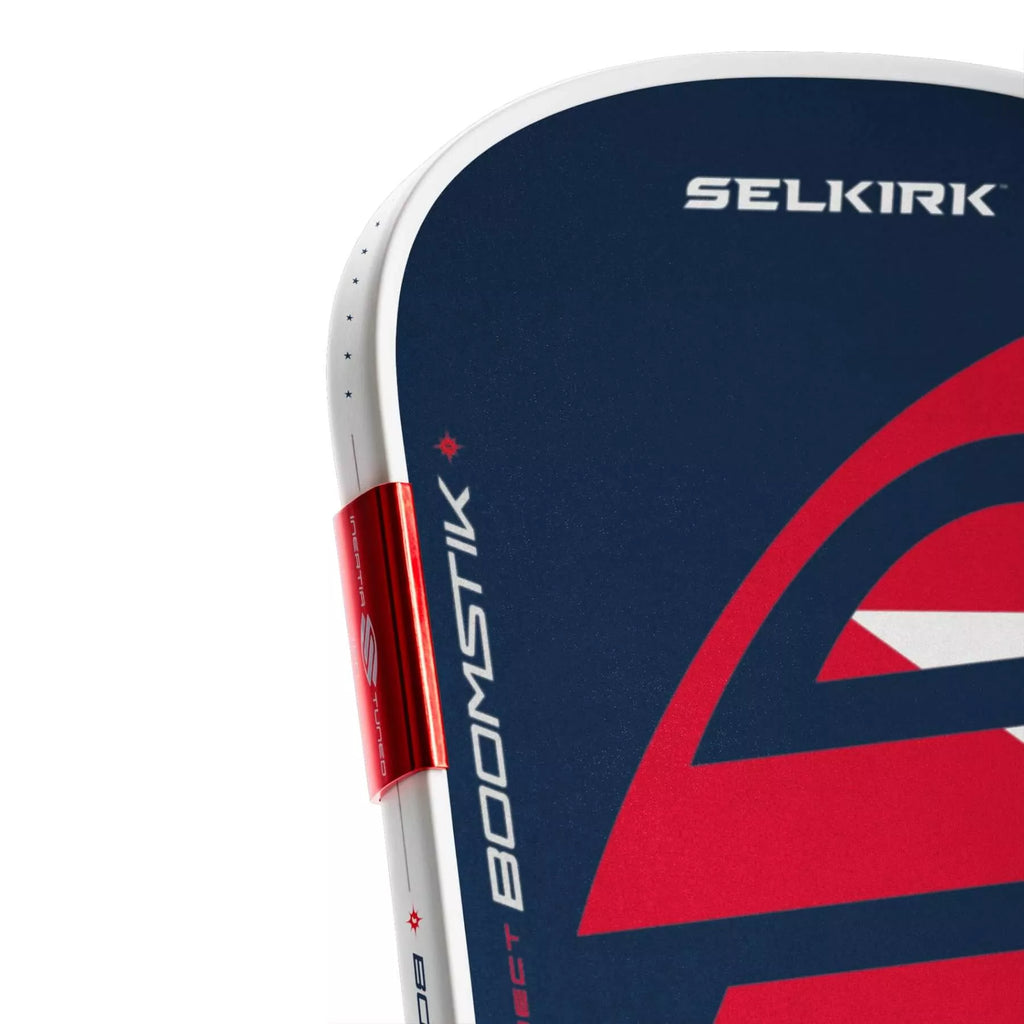 Weight system of a Selkirk LABS Project BOOMSTIK Elongated 16mm Pickleball Paddle, available from IamRacketsports.com, online and in-store, Miami USA.