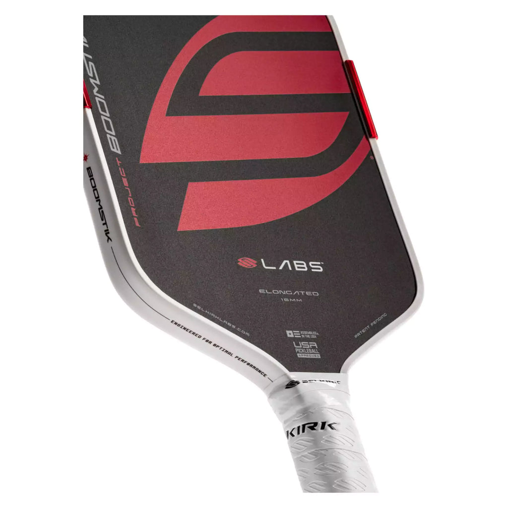 A Selkirk LABS Project BOOMSTIK Elongated 16mm Pickleball Paddle,
available from IamRacketsports.com, online and in-store, Miami USA.