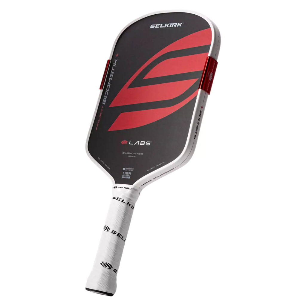 A Selkirk LABS Project BOOMSTIK Elongated 16mm Pickleball Paddle,
available from IamRacketsports.com, online and in-store, Miami USA.