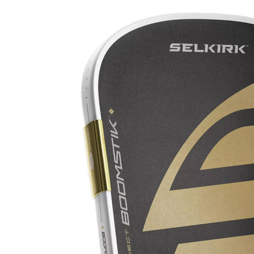 Weight system of a  Selkirk LABS Project BOOMSTIK widebody Pickleball Paddle, available from IamRacketsports.com, online and in-store, Miami USA.