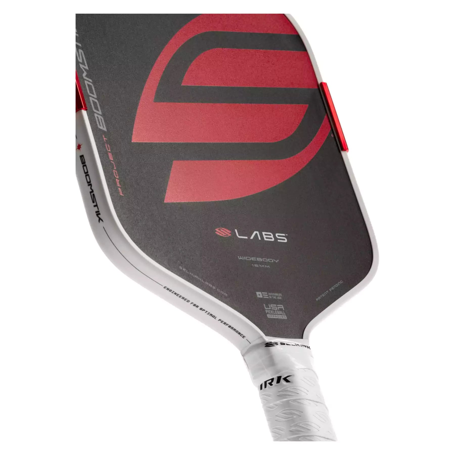 Selkirk LABS Project BOOMSTIK Widebody 16mm Pickleball Paddle
