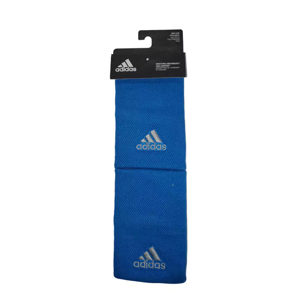 Shop "Adidas" at "iambeachtennis" a online boutique depot store - Adidas Brand - Adidas 2 pack of sports wristbands in Blue