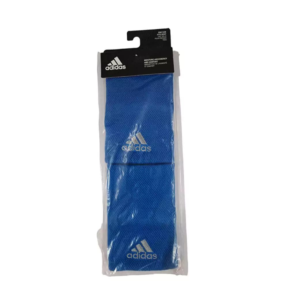 Shop "Adidas" at "iambeachtennis" a online boutique depot store - Adidas Brand - Adidas 2 pack of sports wristbands in  Blue