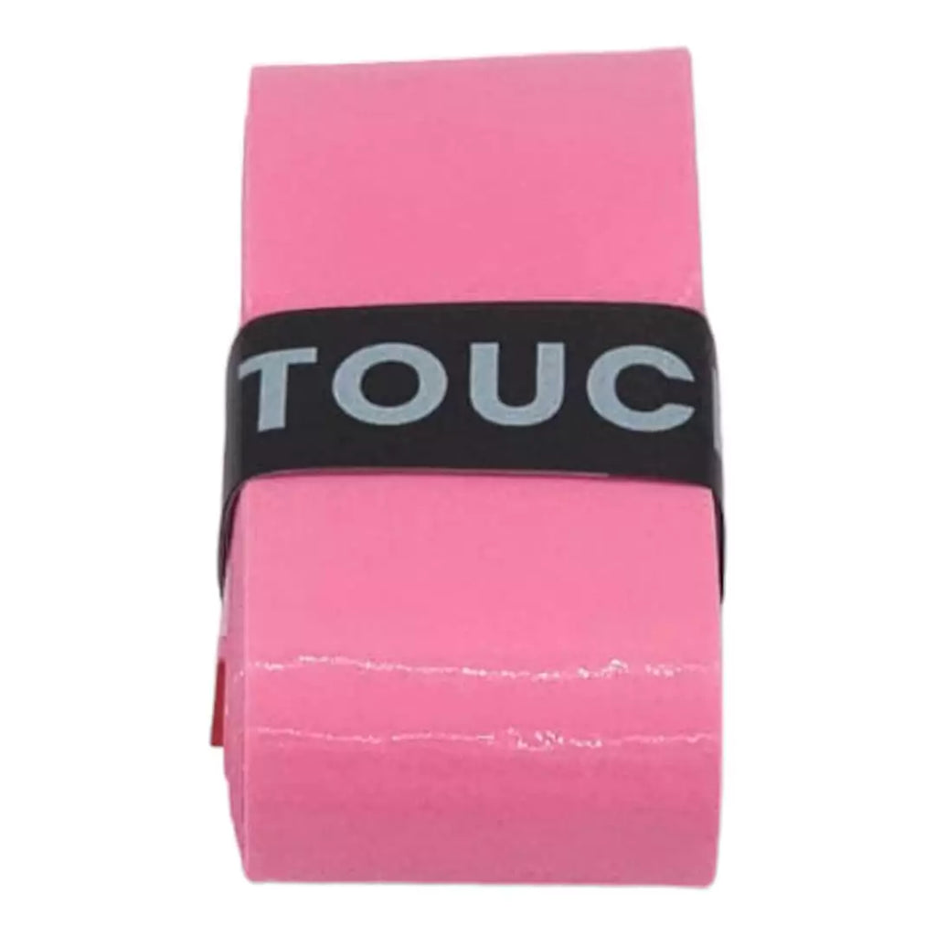 Single pink BT4U Brand Touch Supergrip available at iamBeachTennis Boutique store,designed by professional Beach Tennis players Maraike Biglmaier and Margie Pelster.