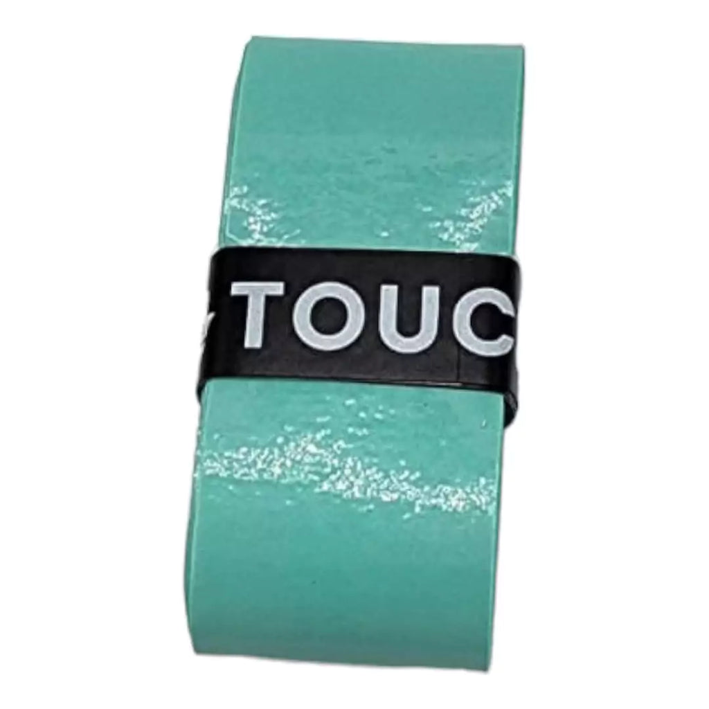 Single turquoise BT4U Brand Touch Supergrip available at iamBeachTennis Boutique store,designed by professional Beach Tennis players Maraike Biglmaier and Margie Pelster.