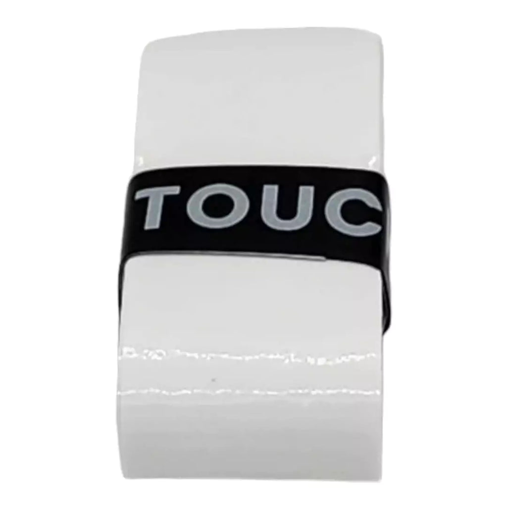 Single  BT4U Brand white Touch Supergrip available at iamBeachTennis Boutique store,designed by professional Beach Tennis players Maraike Biglmaier and Margie Pelster.