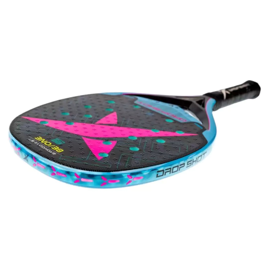 A Drop Shot BRONCO 1.0 BT 2024 Beach Tennis Paddle, available from iamBeachTennis.com.