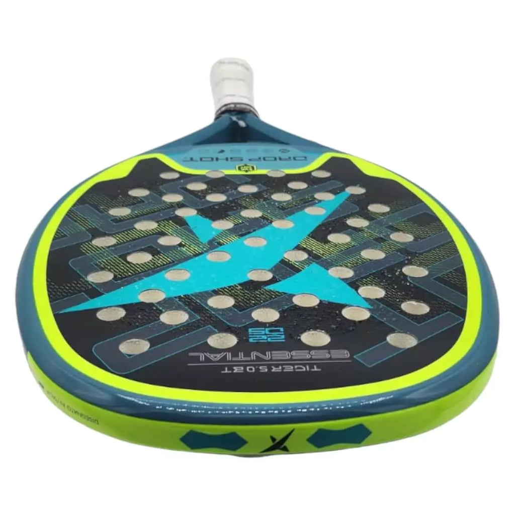 A  Drop Shot TIGER BT 2024 Beach Tennis Paddle, iamBeachTennis.com store stocked product.