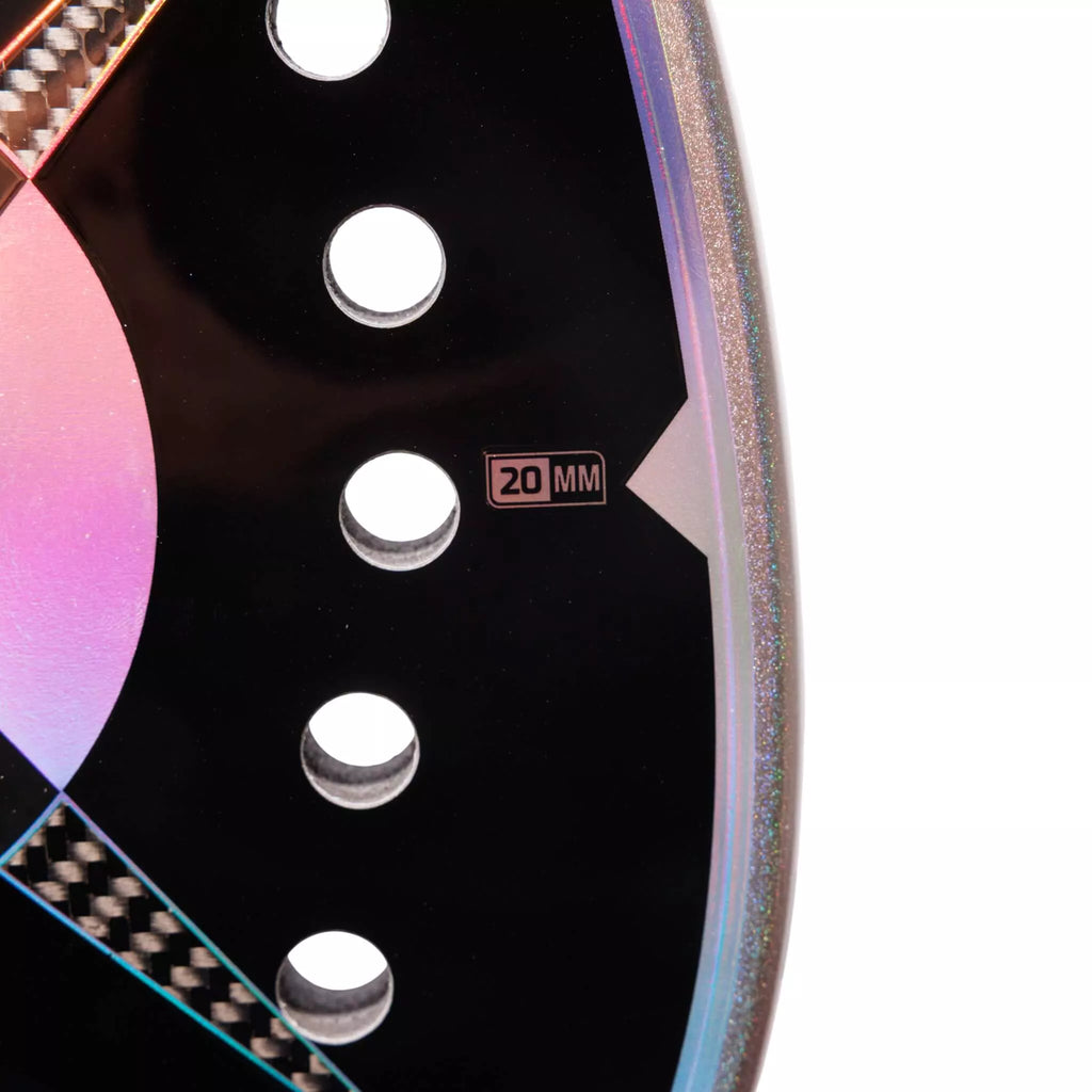 A Heroe's REBEL 2025  Beach Tennis Racket , available from IamBeachTennis.com, online and in-store, Miami USA, worldwide shipping.