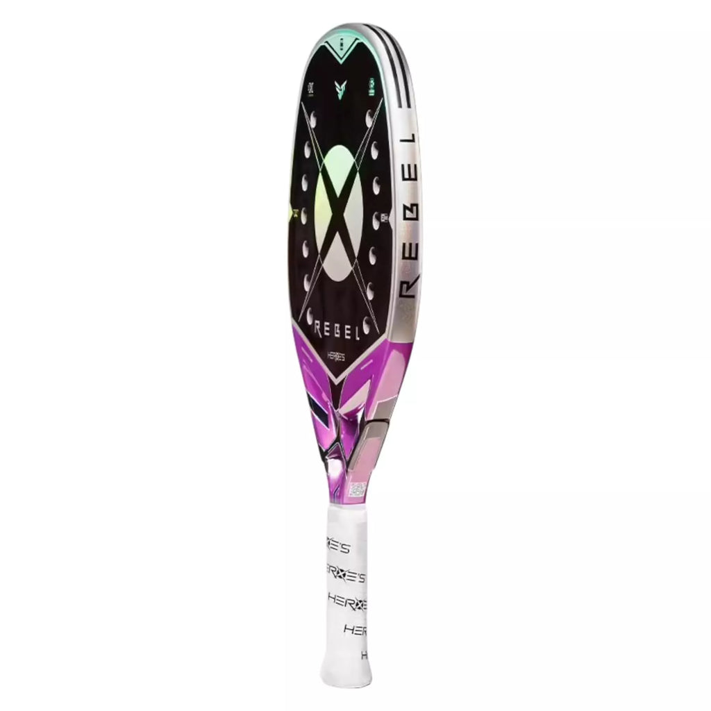 Heroe's REBEL 2025 Beach Tennis Racket with Glipper – iamBeachTennis