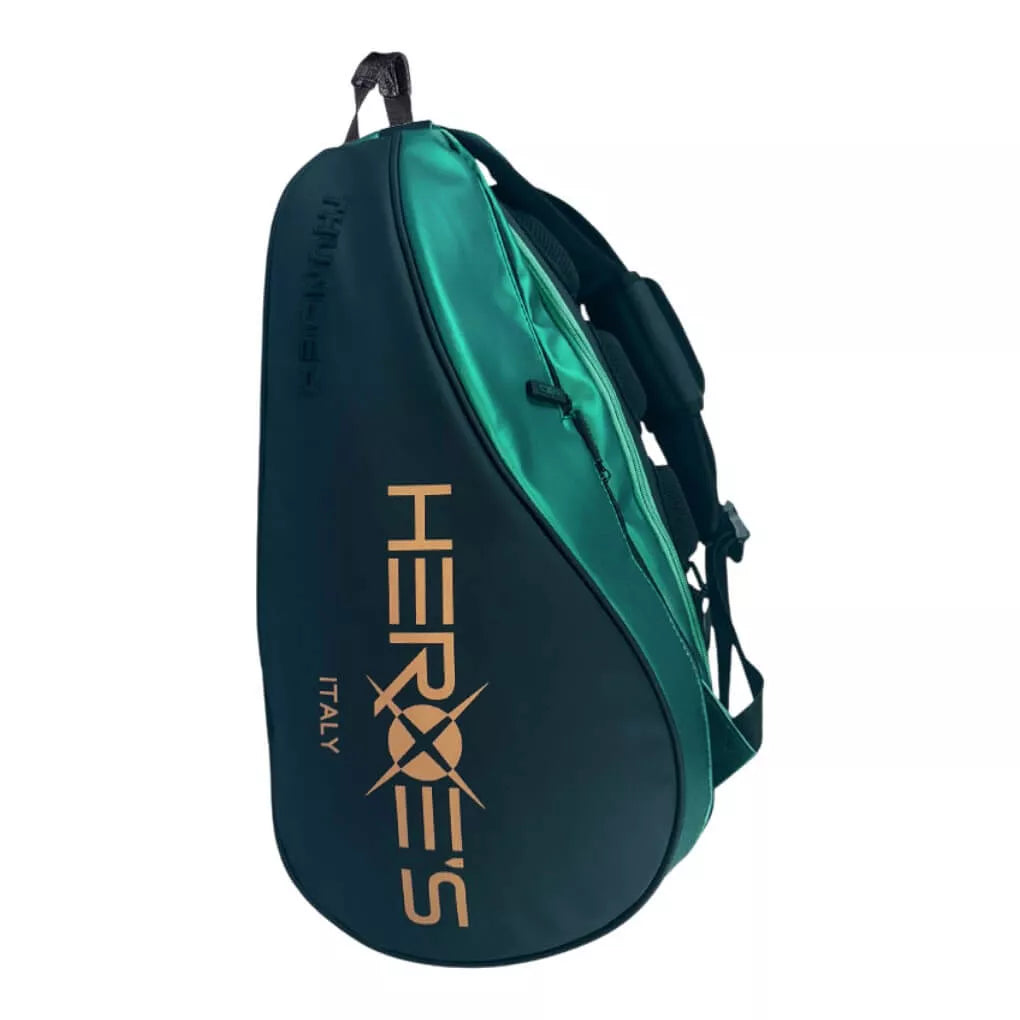 A Heroe's THUNDER LEAF 2025 Rackets Shoulder Bag, available from 
IamBeachTennis.com, online and in-store, Miami USA.