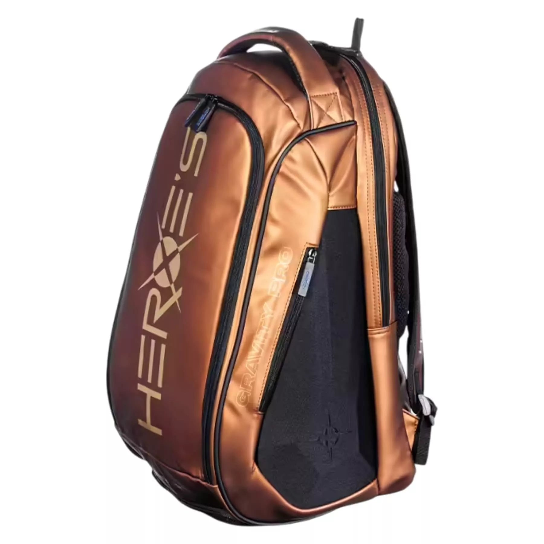 Heroe's Gravity Arion 2026 Beach Tennis Backpack – Brown & Gold Edition