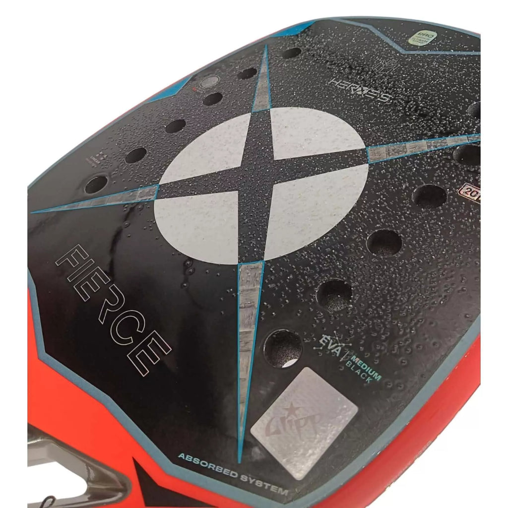 Heroe's FIERCE 2026 Beach Tennis Racket with Glipper – iamBeachTennis