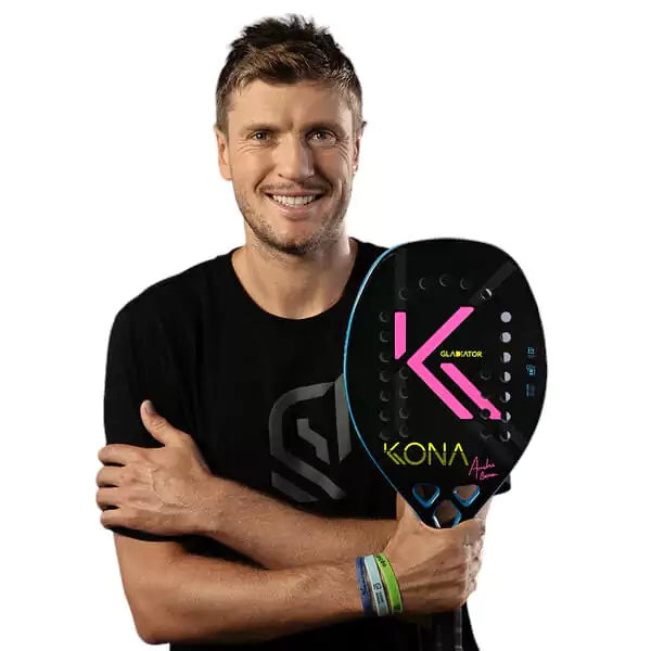Kona GLADIATOR 2024 Beach Tennis Racket, Raquete Kona GLADIATOR 2024 Beach Tennis Racket, Raquete