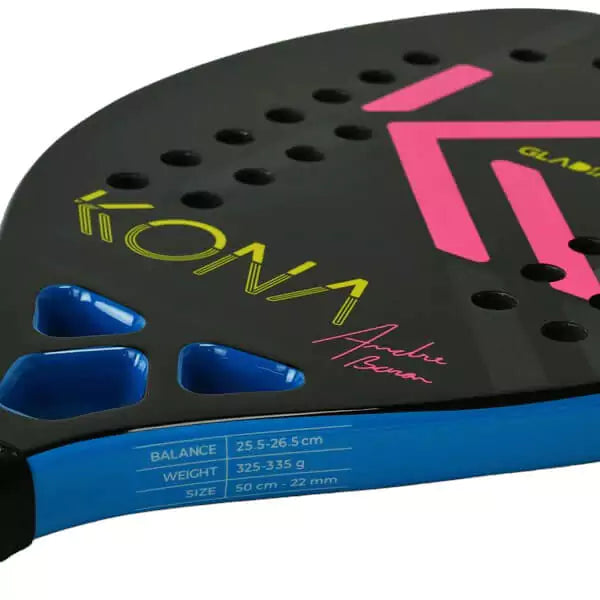 Kona GLADIATOR 2024 Beach Tennis Racket, Raquete Kona GLADIATOR 2024 Beach Tennis Racket, Raquete