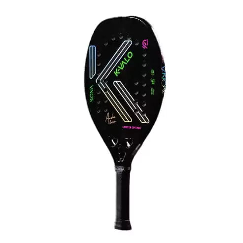 SPORT:BEACHTENNIS.
A Kona K-VALO 2024 LTD EDITION Beach Tennis Racket, advanced to professional level, available from iamBeachTennis.com, online and Miami instore. 