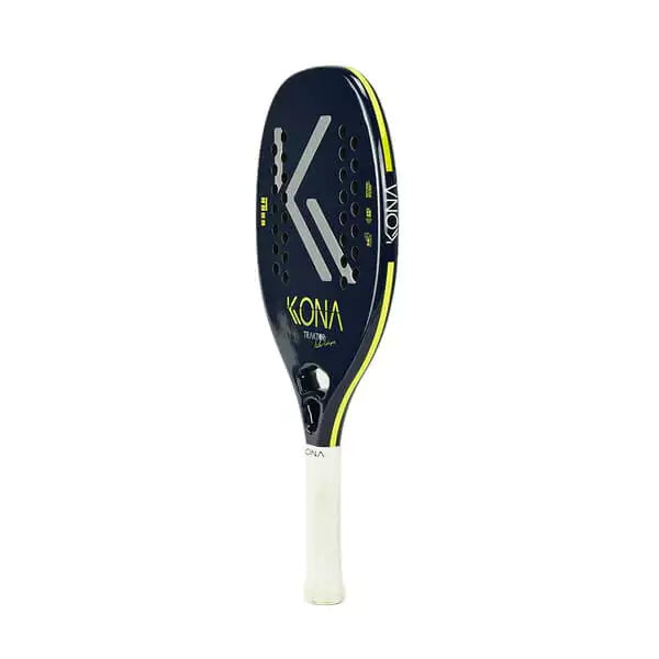 A Kona TRAKTOR BLUE 2024 Beach Tennis Paddle. Shop Kona at iamRacketSports.com.