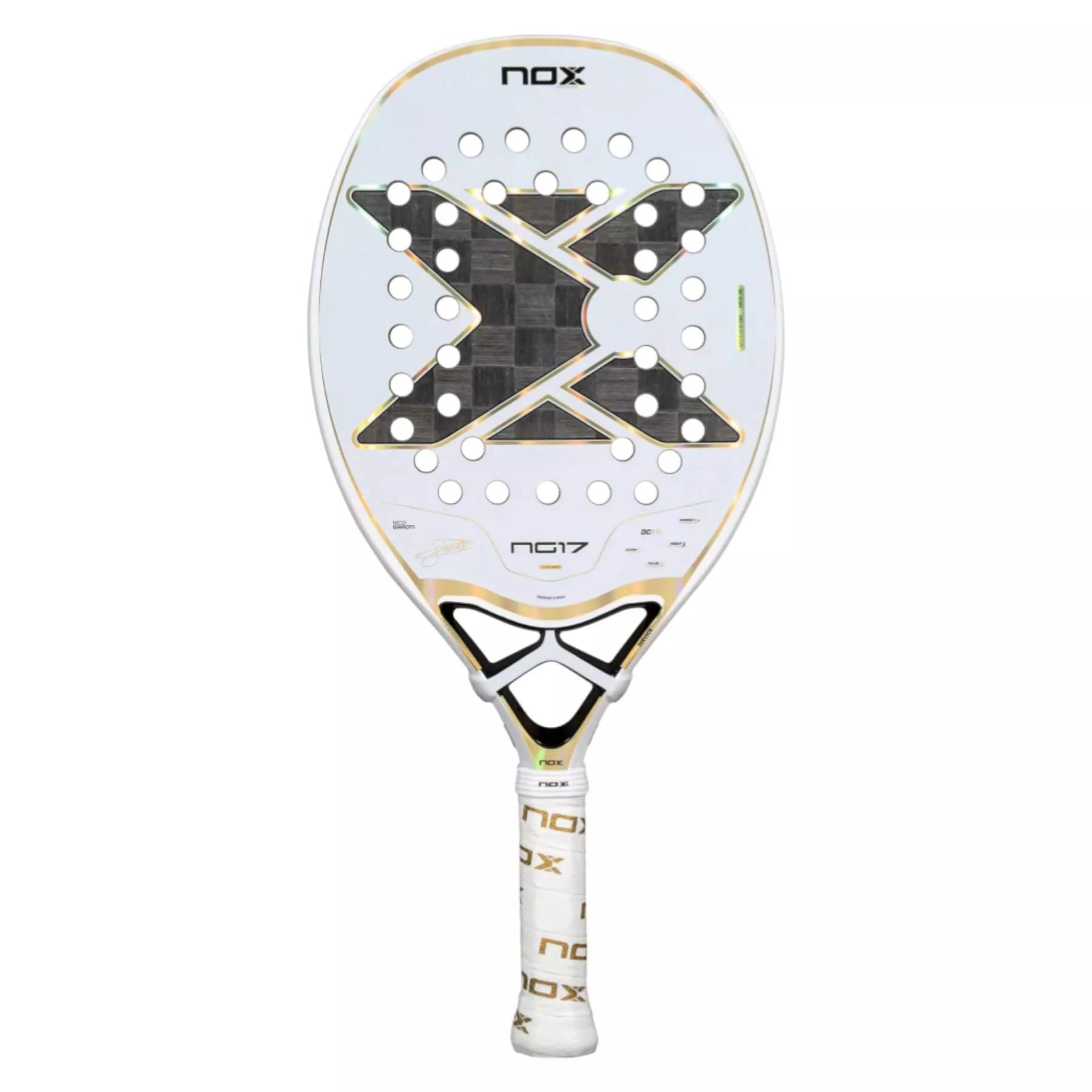 Nox NG17 2026 Nico Gianotti Beach Tennis Racket – iamBeachTennis
