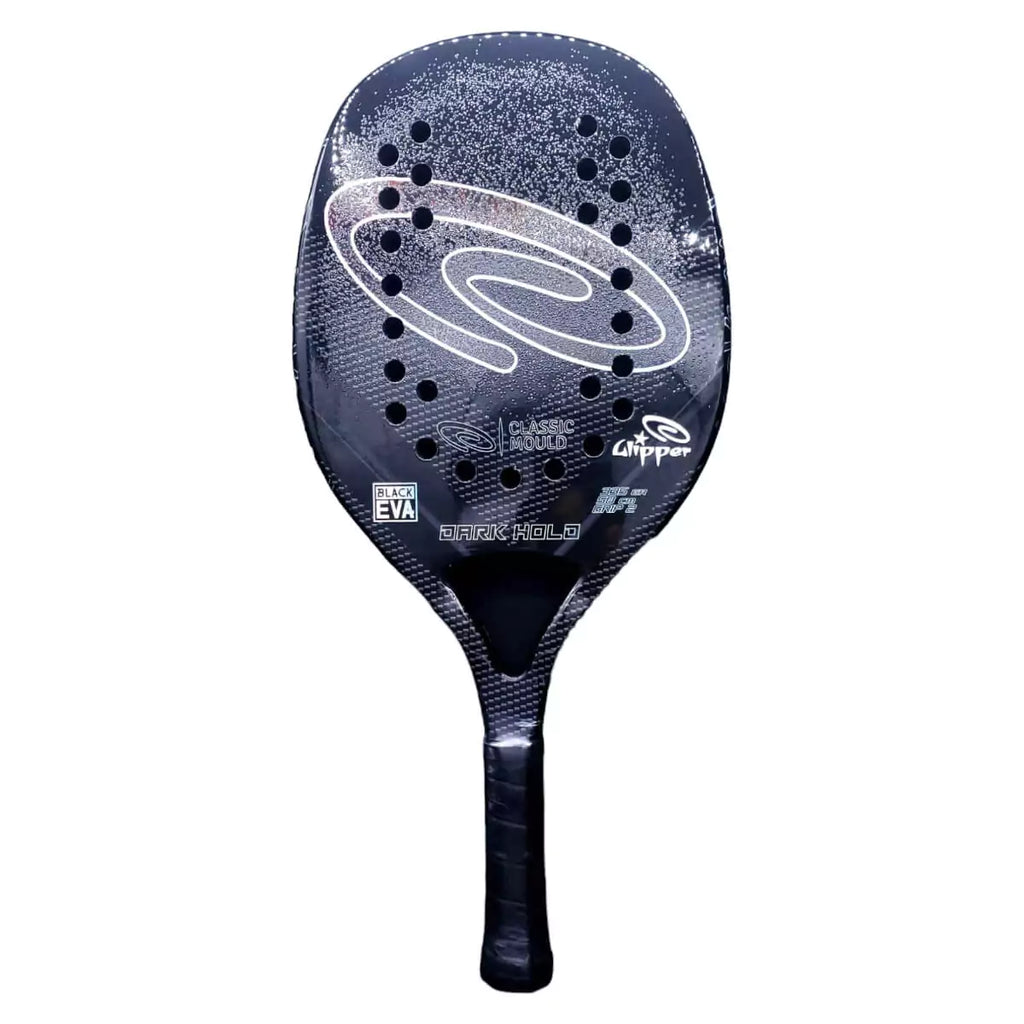 A
Quicksand DARK HOLD 2024 Beach Tennis Racket with Glipper,
shop for at "iamracketsports.com".