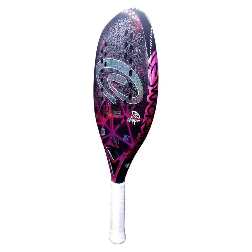 A
Quicksand ENIGMA 2024 Beach Tennis Racket with Glipper,
shop for at "iamracketsports.com".