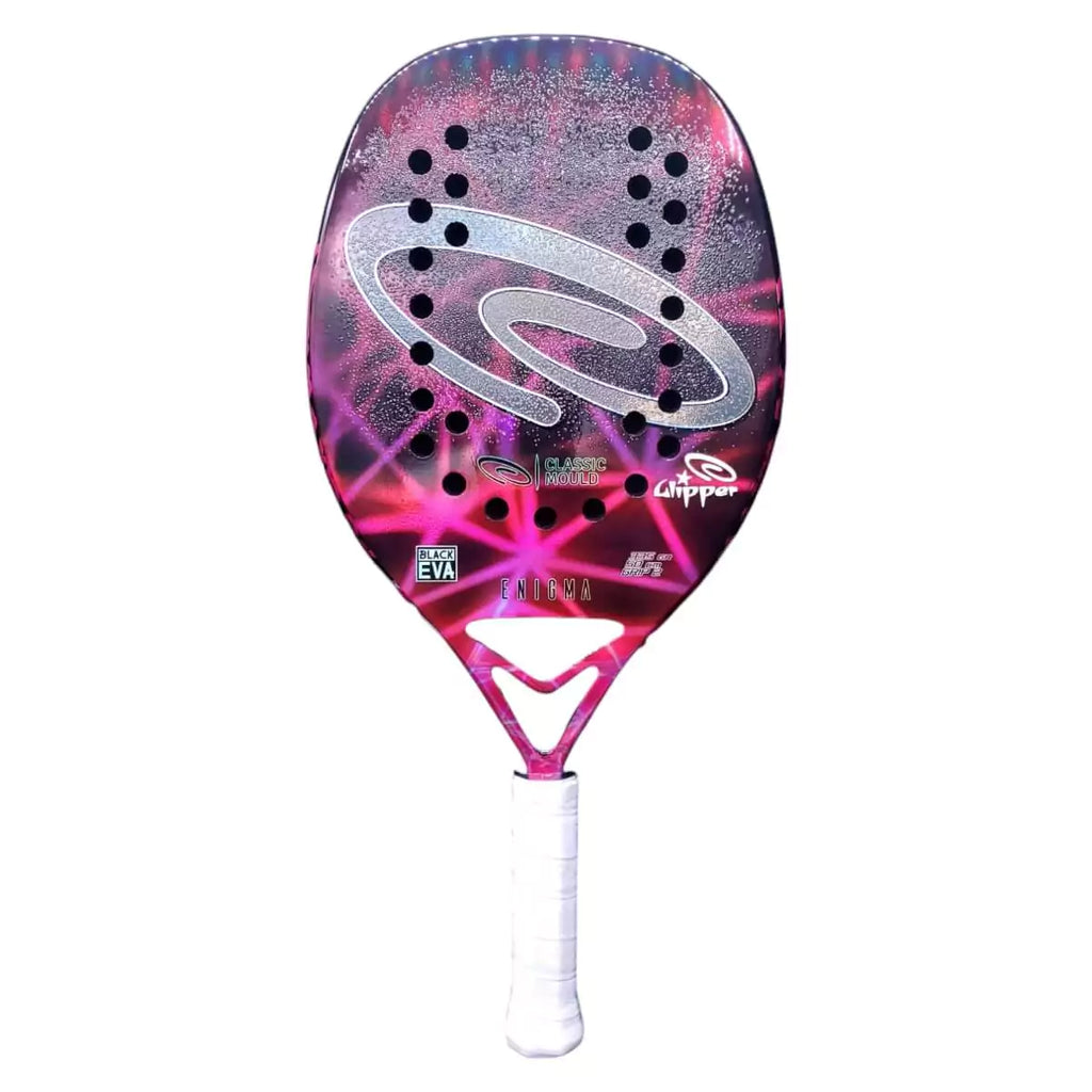 A
Quicksand ENIGMA 2024 Beach Tennis Racket with Glipper,
shop for at "iamracketsports.com".