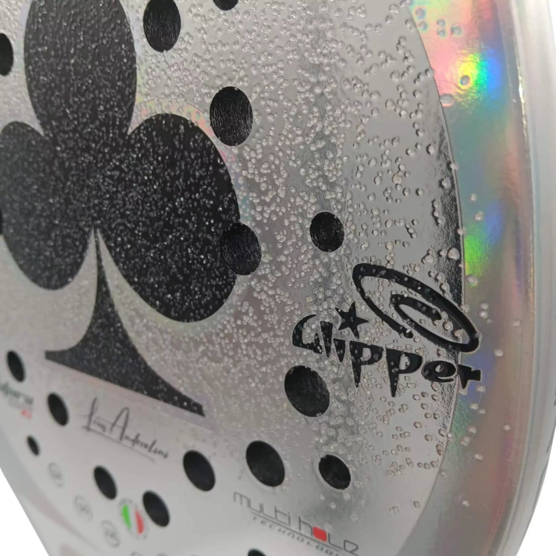 Quicksand SILVER CLUB 2025 Beach Tennis Racket with Glipper