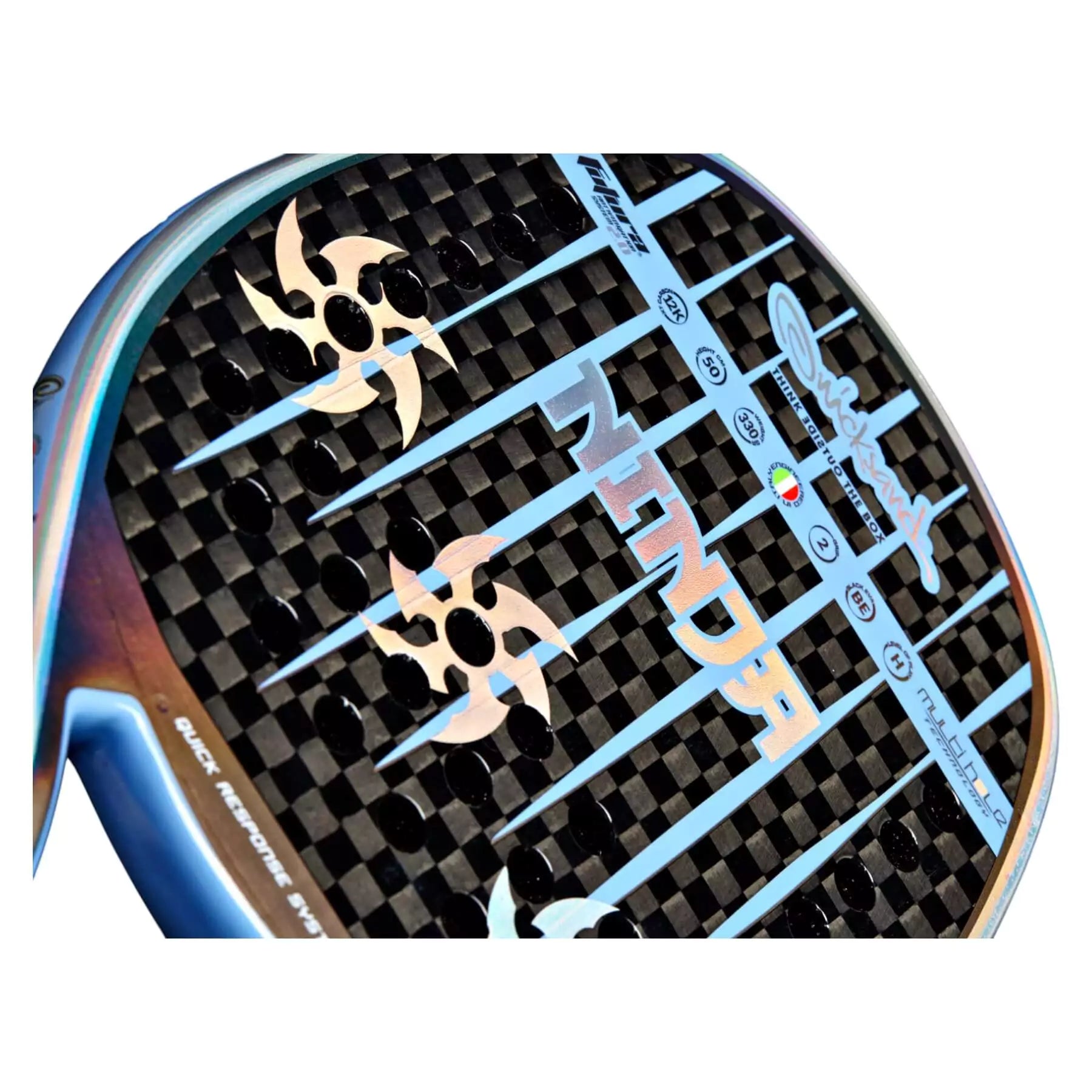 Quicksand NINJA 2025 Beach Tennis Racket with Glipper