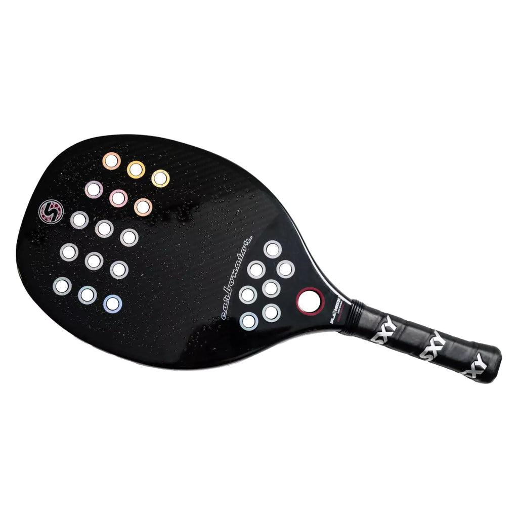 A Sexy CARBONATOR Beach Tennis Paddle, shop for at "iamracketsports.com", Miami shop.